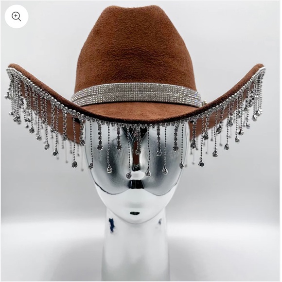 ATOUSAG
Glam Rodeo Cowgirl Hat - Brown - Picture 3 of 3